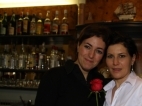 Chiara e Irina con la rosa regalata da Ciancio!