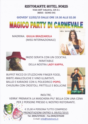 MAGICO PARTY DI CARNEVALE
